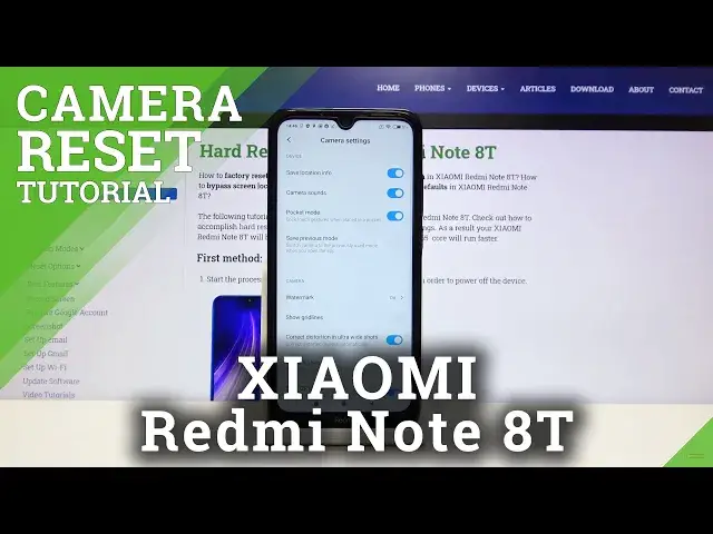 'Video thumbnail for How to Reset Camera Settings in XIAOMI Redmi Note 8T – Restore Camera Defaults'