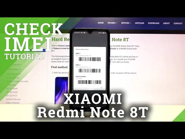 Video thumbnail for How to Verify IMEI & Serial Number in XIAOMI Redmi Note 8T – Phone Details