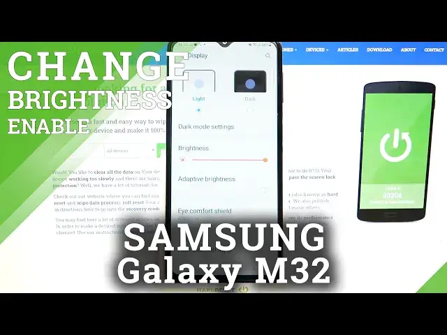 'Video thumbnail for How to Activate Auto-Brightness on SAMSUNG Galaxy M32 – Manage Display Settings'