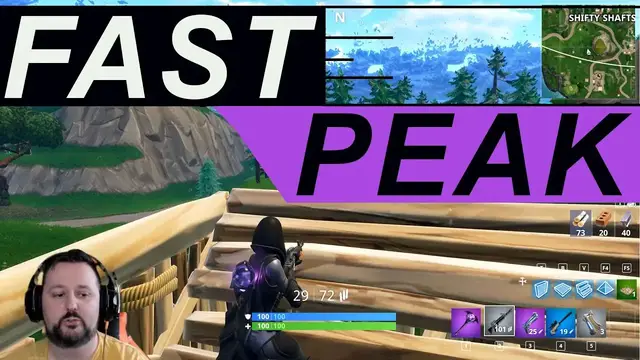 'Video thumbnail for How To Peak Shoot Fortnite - Advanced Tip ✓'