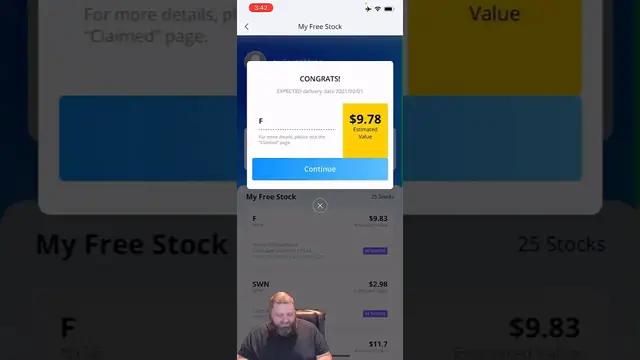 'Video thumbnail for WeBull Opening My Free Stocks!!!'