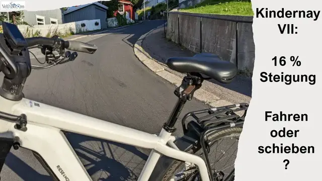 'Video thumbnail for Steil geht geil? 16% Steigung mit der Kindernay VII-Nabe im E-Bike Charger 3 GT von Riese und Müller'