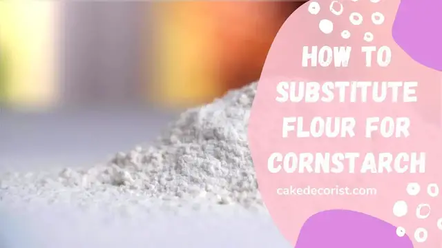 Video thumbnail for How To Substitute Flour For Cornstarch