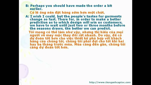 Video thumbnail for English for Trade, Finance, and Bank Unit 14 - Dialogue 001