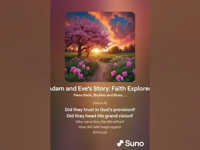 Video thumbnail for Adam and Eve’s Story:  Faith Explored