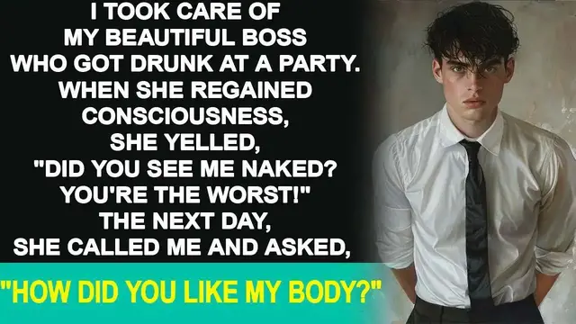 'Video thumbnail for I took care of my boss who got drunk and she yelled, 'Did you see me naked_ You're the worst!''