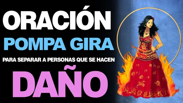 Video thumbnail for 🙏 Oración a Pomba Gira PARA SEPARAR A DOS PERSONAS que no se Hacen Bien 🙇