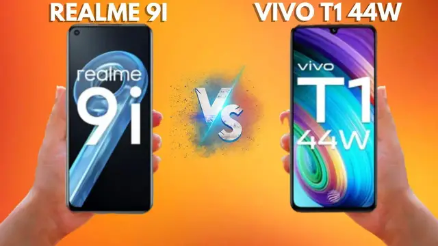 Video thumbnail for Vivo T1 44w vs Realme 9i | Which One is Better? Full Comparison