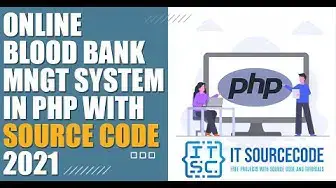 Video thumbnail for Online Blood Bank Management System In PHP With Source Code 2021 PHP Projects With Source Code