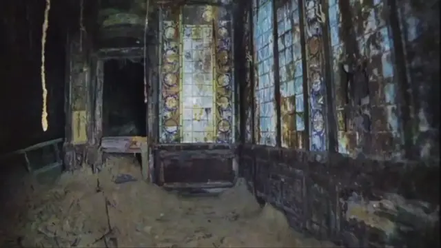 Video thumbnail for Titanic Wreck interior and exterior views of the wreck