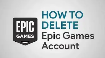 Video thumbnail for How to Delete Epic Games Account (Delete Fortnite Account)