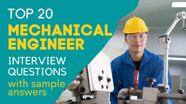 Video thumbnail for Top 20 Mechanical Engineer Interview Questions and Answers for 2022