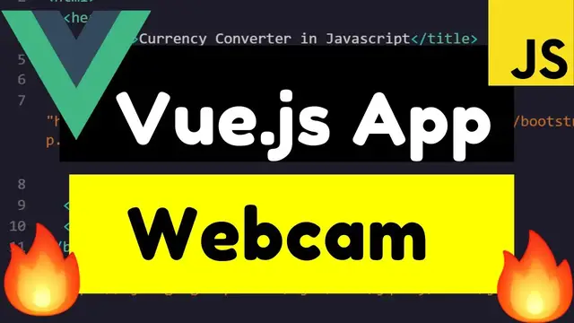 Video thumbnail for Vue.js Capture Photo and Video From Webcam Using vue-media-recorder Library Full Tutorial 2020