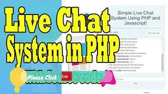 Video thumbnail for Live Chat System in PHP Free Source Code 2020 Free Download