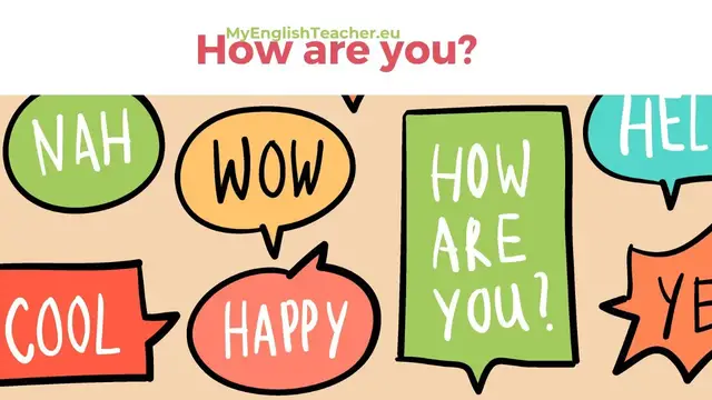 Video thumbnail for English for Kids: How are you today? Activities & What is he doing? Present Continuous