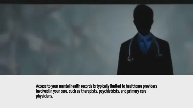 Video thumbnail for Who Can Access Your Mental Health Records