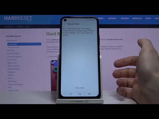 Video thumbnail for How to Factory Reset INFINIX S5 – Erase All Content & Customized Settings
