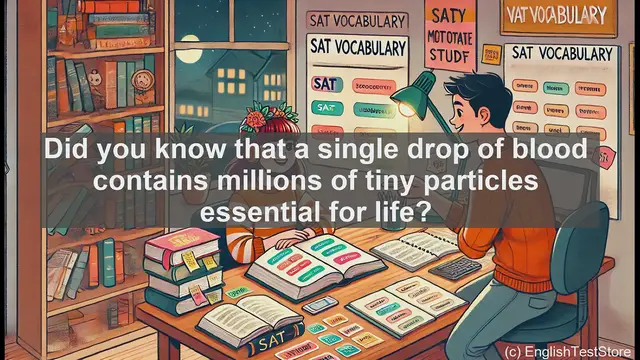 Video thumbnail for 5000 Must Know SAT Vocabulary - Corpuscle: The Tiny Particles Essential for Life