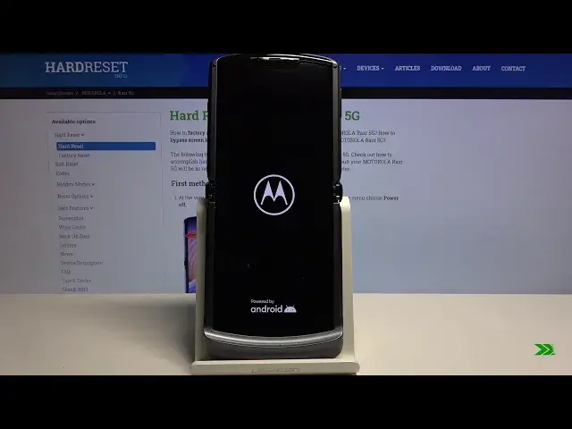 Video thumbnail for How to Enable Fastboot Mode in Motorola Razr 5G - Enter Fastboot Panel