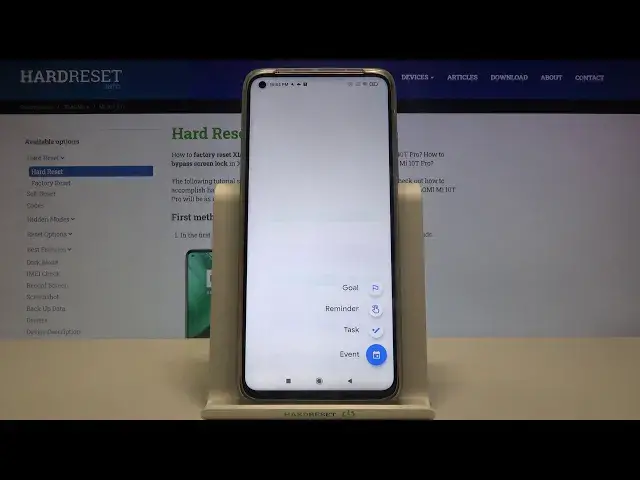 Video thumbnail for How to Add Event to Calendar in Xiaomi Mi 10T Pro - Create Reminder