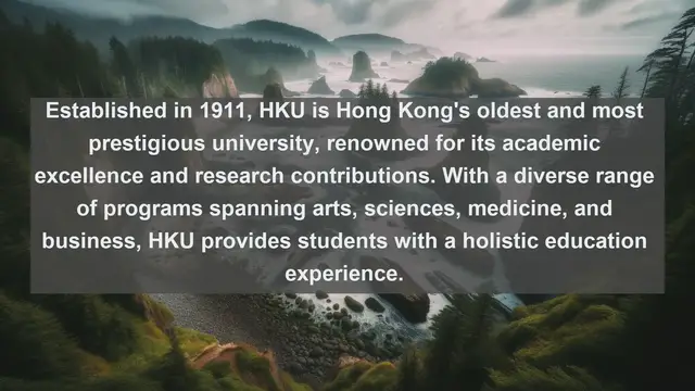Video thumbnail for Exploring Academic Excellence: Top 10 Universities in Hong Kong