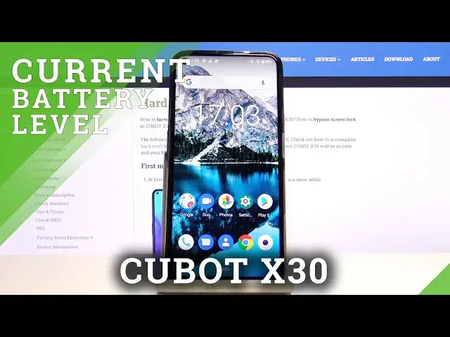 'Video thumbnail for How to Enable  Battery Percentage in CUBOT X30 - Manage Status Bar'