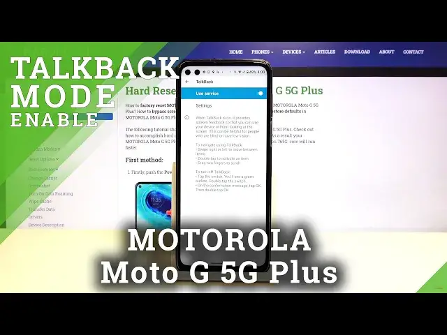 Video thumbnail for How to Activate Talkback in Motorola Moto G 5G Plus- Set Up Screen Reader