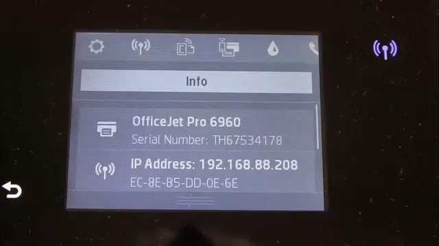 'Video thumbnail for Unlock the Printer Code: How to Find Serial Number on HP Officejet Pro 6960!'