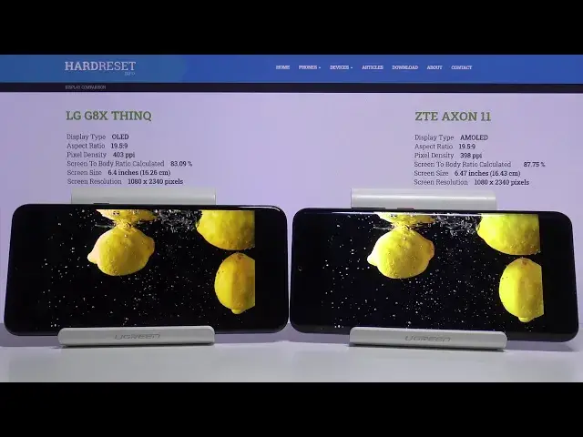Video thumbnail for ZTE Axon 11 vs LG G8X Display Comparison | Screen Comparision Test