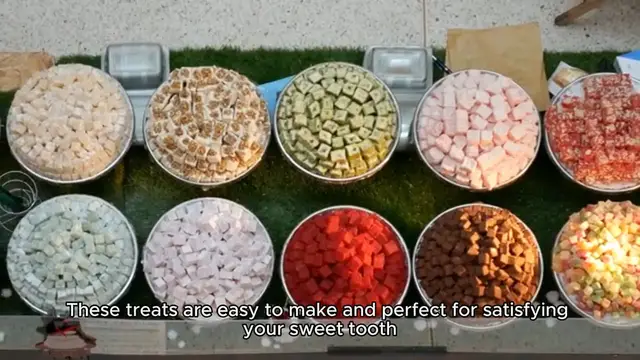 Video thumbnail for marshmallow food recipe