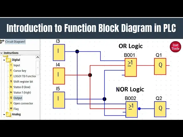 Video thumbnail for Introduction to Function Block Diagram in PLC Programming (FBD Logic)
