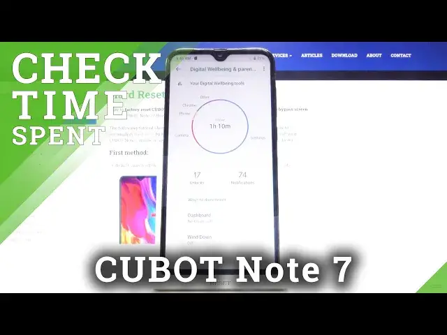 'Video thumbnail for How to Check Total Screen Time on CUBOT Note 7 – Phone Usage Stats'