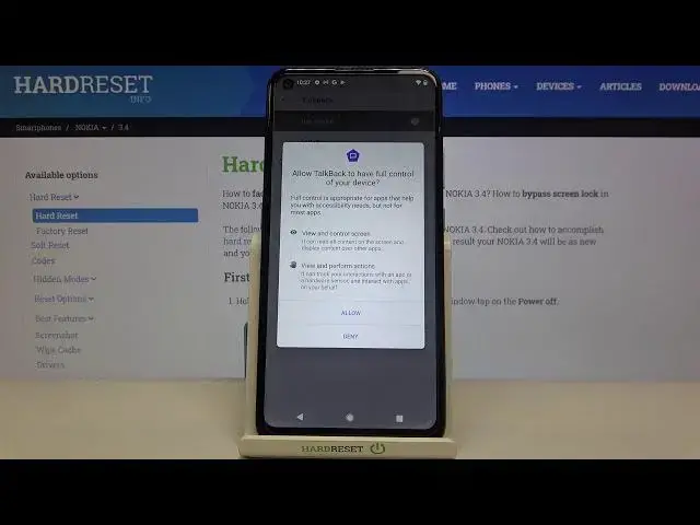 Video thumbnail for How to Enable TalkBack in NOKIA 3.4 – Activate TalkBack