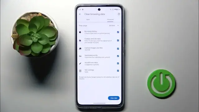 'Video thumbnail for How to Clear Browsing Data on Motorola Moto G72 - Remove Browser History'