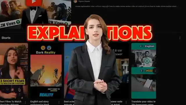 Video thumbnail for How to Make MONETIZABLE Movie Explanation Shorts [Copy Paste Method]