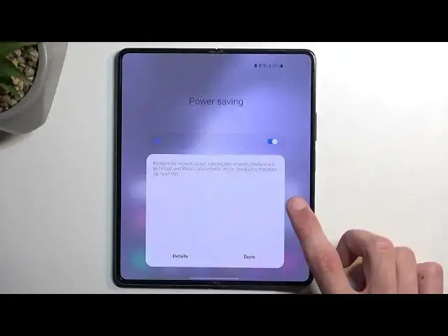 'Video thumbnail for How to Activate the Battery Saver on SAMSUNG Galaxy Z Fold5 - Power Saving Mode'