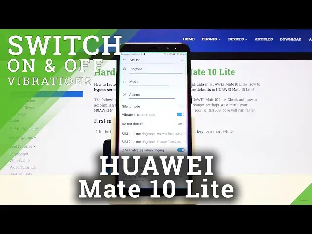 Video thumbnail for Change Vibration Settings – HUAWEI Mate 10 Lite and Vibration Mode