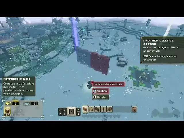 'Video thumbnail for How To Place Walls In Minecraft Legends'