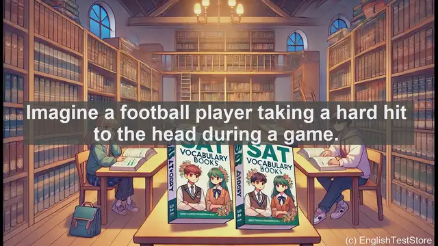 Video thumbnail for 5000 Must Know SAT Vocabulary - Concussion: Understanding Brain Injuries in Sports