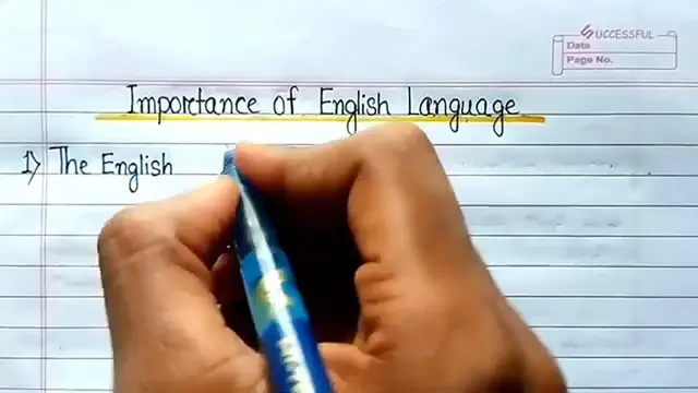 Video thumbnail for 10 Lines Essay on Importance of English Language in English ⬆︎