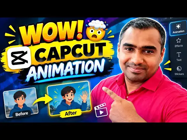 Video thumbnail for How to Make Animation in CapCut  | CapCut Animation Tutorial for Beginners