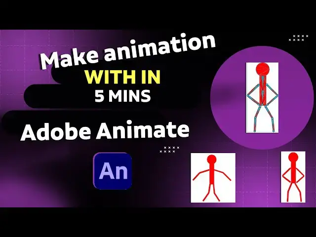 'Video thumbnail for Master Animation Course in Adobe Animate 🎬 Create Stunning Character Animation!'