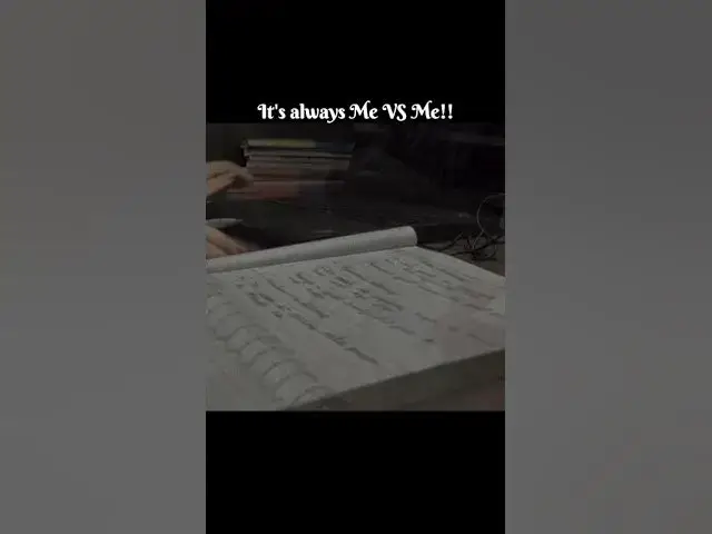 'Video thumbnail for Me VS Me 💪🏼❤️‍🔥... #motivation #studyroutine #aspirantlife #dailyshorts'