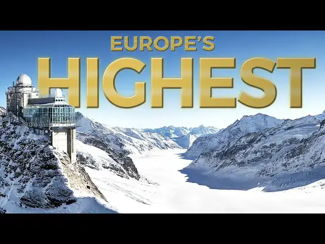 Video thumbnail for Visiting Europe's 3454m HIGH Train Station in the Swiss Alps | Jungfraujoch