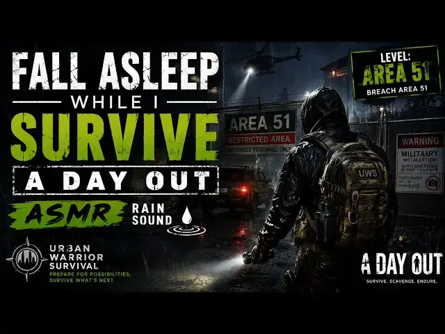 Video thumbnail for Fall Asleep While I Survive Invading Area 51 #asmr #survivalgame #supernaturalhorror