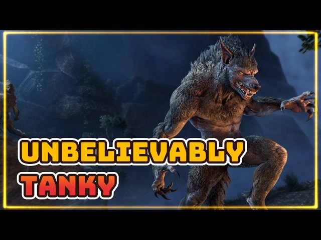 Video thumbnail for The Most Defensive Tank In ESO Isn't Even A Class | ESO Werewolf Tank Build