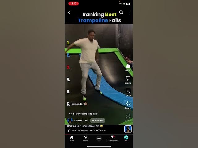 Video thumbnail for Trampoline 2 #foryou #trampolinefails