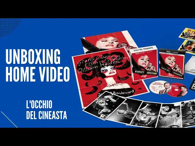 'Video thumbnail for Unboxing del cofanetto di Viale Del Tramonto (1951) 4K UHD + Blu-ray - Collector's Edition (2025)'