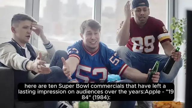 Video thumbnail for Top 10 Most Memorable Super Bowl Commercials