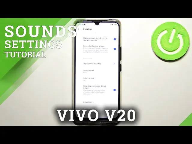 'Video thumbnail for How to Change Sound Settings in Screen Recorder in VIVO V20'